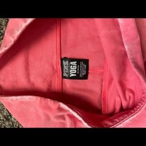 PINK yoga biker shorts